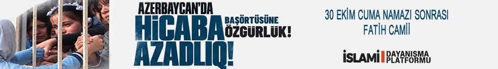 Azerbaycan'da Hicaba Azadlıq - Başörtüsüne Özgürlük eylemine davet